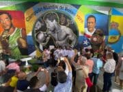 Honran al boxeador ‘Cholo’ Espada con un mosaico
