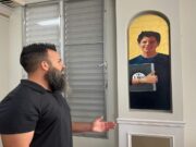 Pintor cuya pieza llegó al Vaticano presentará sus obras durante la celebración de la SanSe