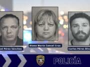 Arrestan tres personas por violaciones a la Ley de Violencia Doméstica