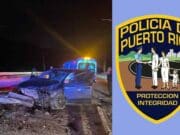 Cerrado tramo de carretera en Naguabo por accidente