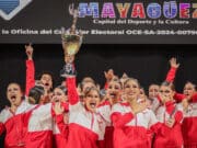 Jerezanas campeonas de la primera competencia oficial de baile en la LAI