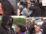 Agresivo recibimiento a agente imputado de hostigar a estudiante en Utuado