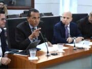 Legislatura evalúa trabajos de reparación de vías en el sur