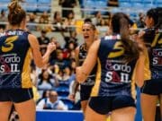 Cangrejeras ganan segundo duelo a Manatí en el Voleibol Femenino
