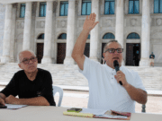 Pensionados exigen aprobación del PS-646 en busca de beneficios de salud