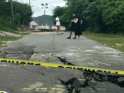 Senado evalúa labores de recuperación ante deslizamientos en Guánica