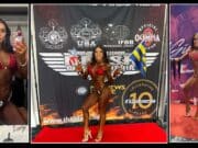 Candidata independiente gana competencia de fisiculturismo