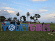 Todo listo para el Volky Girls Sunset Fest