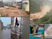 Ponce y pueblos del centro reciben la mayor cantidad de lluvias por paso de mal tiempo