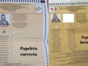 Lío en Peñuelas por papeletas primaristas con fotos invertidas