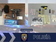 Ocupan armas y material ilícito en Utuado y Ponce