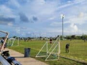 Aparecen los fondos tras veto a medida para poner grama artificial a parque en Ponce