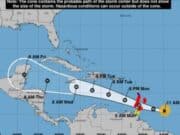 Beryl será categoría 4 al llegar a Barlovento
