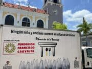 Distribuirán almuerzos a los coameños en la plaza pública