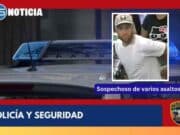 Se busca a sospechoso de varios robos