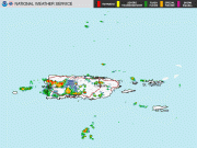 Advertencia de inundaciones para pueblos del sur