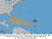 Onda tropical pasaría sobre Puerto Rico el próximo Jueves
