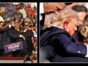 Donald Trump resulta herido durante un mitin