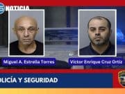 Dos hombres son arrestados en Aibonito por varios delitos