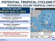 Mantiene su curso el sistema tropical con altas opciones de desarrollo