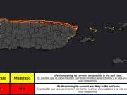 SNM emite advertencias por calor extremo y alta marejada en Puerto Rico