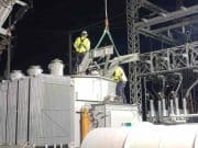 Llega el segundo transformador a subestación de Santa Isabel