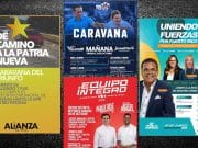 Partidos políticos se lanzan para avivar sus huestes