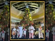 Plaza del Caribe enciende árbol de la Navidad