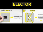 CEE recomienda sombrear el cuadro completo y no una ‘X’