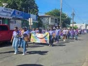 Salinas se une contra la violencia de género con su sexta marcha anual