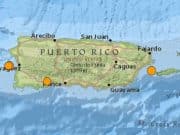 Temblores menores a moderados en las costas de Puerto Rico