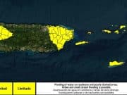 Se espera algunas lluvias frecuentes y riesgo de corrientes marinas en Puerto Rico