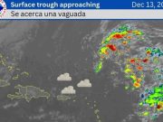Aumenta el potencial de lluvias en Puerto Rico debido a una vaguada