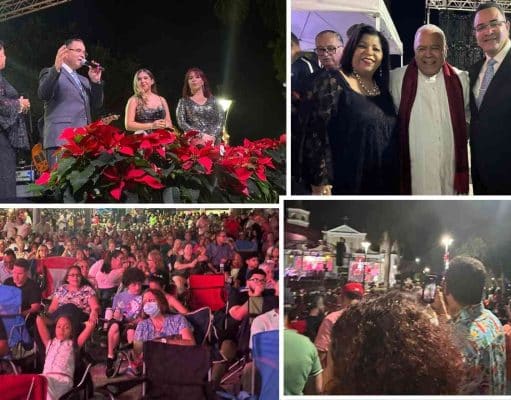 Juana Díaz celebra el Encendido de la Navidad con grandes artistas y una multitud de asistentes