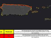 Condiciones marítimas peligrosas y posibles lluvias marcarán el inicio del fin de semana