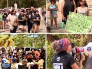 Protestas en La Parguera por polémica orden del DRNA sobre casas flotantes