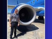 Aiboniteño Mike Soliván Jr. hace historia como capitán en Breeze Airways