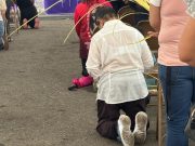 Bajo agua, sol y sereno: intacta la fe religiosa de los guayanillenses