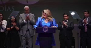 Gobernadora dice que TRS hace todo por una candidatura a la gobernación