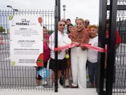 Inauguran canchas de pickleball de Los Caobos