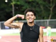 José “Yavi” Figueroa impone nuevo récord nacional en los 200 metros