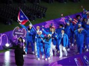 Delegación de Puerto Rico desfila en ASU2025