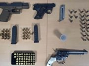 Ocupan tres armas en allanamiento en Villalba