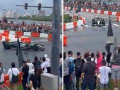 Puerto Rico vibra con la Fórmula 1: Cientos se congregan en el Puente Dos Hermanos