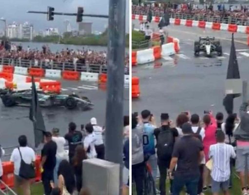 Puerto Rico vibra con la Fórmula 1: Cientos se congregan en el Puente Dos Hermanos