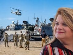 Gobernadora: ‘¿Quién nos va a atacar? ¿La yola de Maduro?’