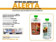 Salud alerta sobre posible contaminación de puré con plomo