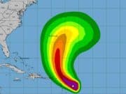 Tormenta tropical Jerry se acerca al noreste del Caribe con lluvias y oleaje peligroso