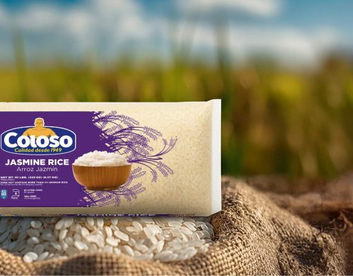 Sale al mercado el Arroz Jazmín Coloso