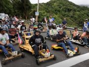 Todo listo para la ‘Carrera de Carritos de Palo’